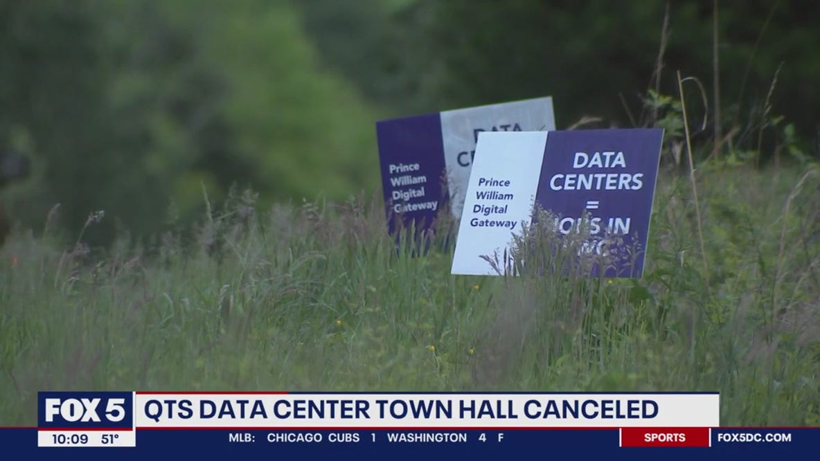 Data center community meeting canceled